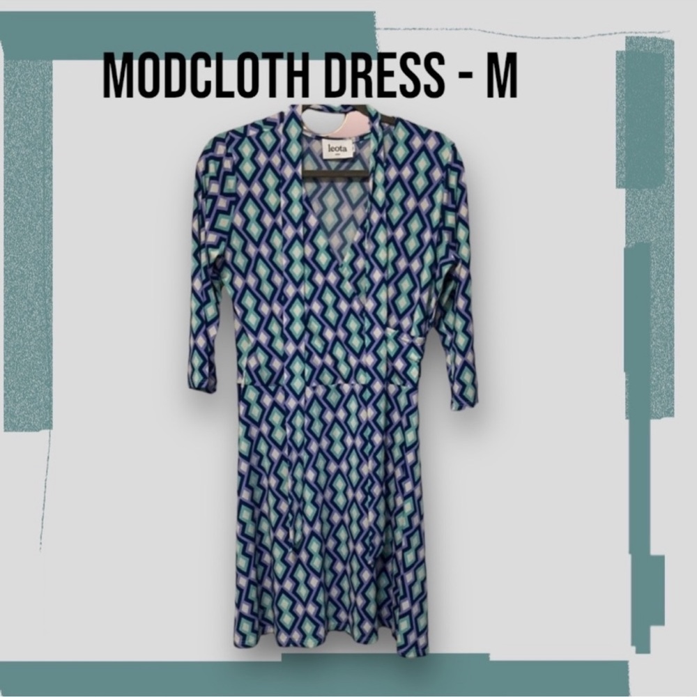 ModCloth Front Tie Dress - M